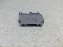 Entrelec M./6S… Gray Grey Wire Terminal M6S M/6S Lot of 2 (TBI)