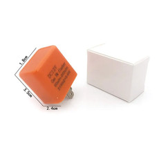 12V Speed Adjustable 2 Pin LED Electronic Flasher Relay for Motorcycle Turn Sign