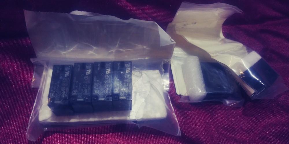 Lot of 6 Matsushita JW2SN-DC5v relays