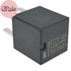 3-Pack 8T2T-CA Relay – 12VDC 20A 4-Pin SPST Automotive Power Relay – Compatible