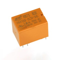 Relay Miniature 3V,5V, 9V,12V, 24V Coil 250VAC 3A 30VDC 3A HK4100F-DC-SHG 6 Pin