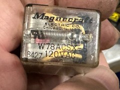 MAGNACRAFT W78ACSX-5 RELAY, Lot of 2