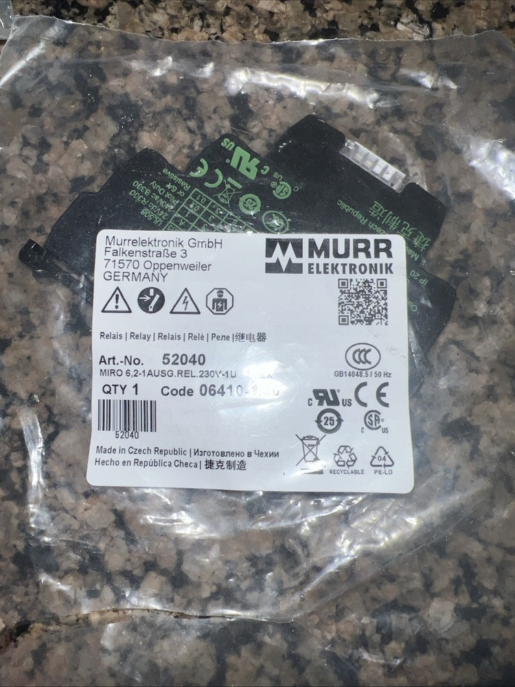 Murr Elektronik 71570 Oppenweiler Art No 52040