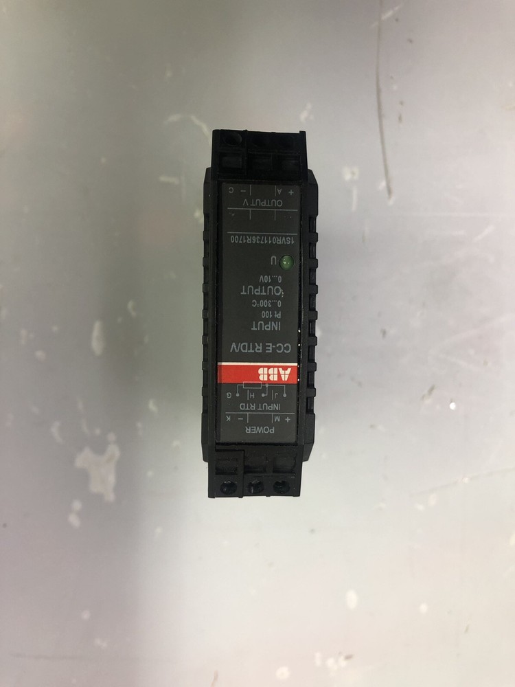 ABB ANALOG RTD/V SIGNAL CONVERTER 1SVR011730R2500 CC-E RTD/