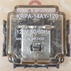Potter & Brumfield KRPA-14AY-120 Relay, 120V, 50/60Hz – USED