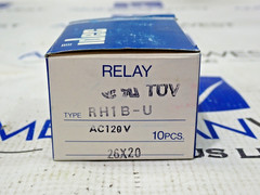 IDEC RH1B-U RELAY 10A AC 120V Box of 10