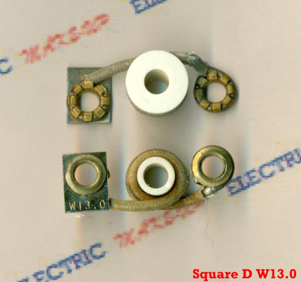 SQUARE D HEATER COIL ELEMENT W13.0 W 13.0 RELAY