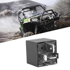 2 PCS 5Pin Winch Solenoid Relay Contactor 12V 80A Universal For ATV UTV