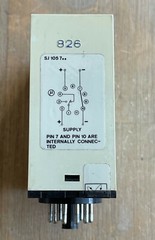 ELECTROMATIC S-SYSTEM SJ105 724 LEVEL RELAY INTERNAL SHUNT 24V 11 PIN 100-500mA