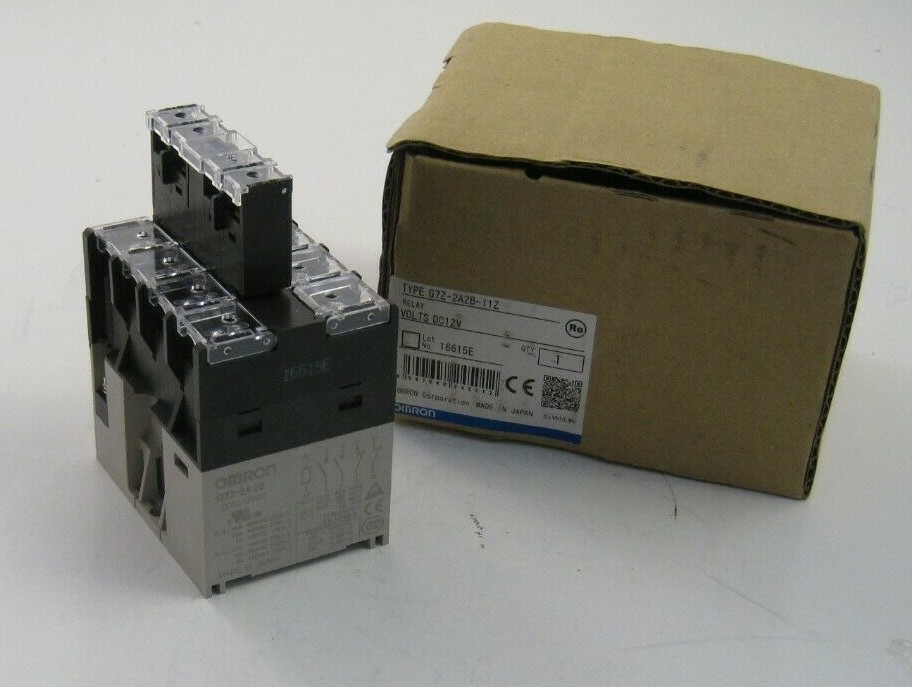OMRON G7Z-2A2B-11Z DC12 Power Relay 40A – 12VDC Coil – 14 Pin – DPST-NC, DPST-NO