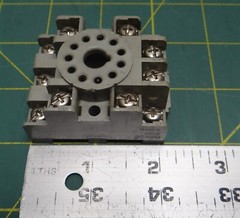 Schneider Electric Square D Relay Socket 8501NR62B 11-Pin 300 VAC 10 Amps Type K