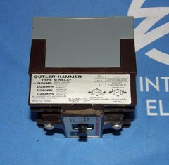 Cutler Hammer D26MB Type M 10A 600V Relay + 1 Year Warranty