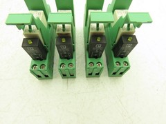 Phoenix Relay w/Base 12-24VDC Din Rail Mount Lot of 4