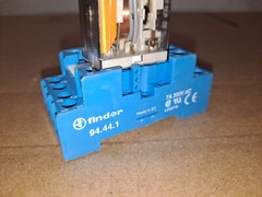 finder 55.34.8.120.0030 Relay w/ finder 94.44.1 Base Fast Shipping