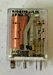 NEW, POTTER & BRUMFIELD R10-E1Y2-JJ5.0K, POWER RELAY, 120VAC, FREE SHIPPING