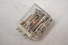 Relpol RUC-3012-26-1012-L 12VDC Coil 2P Power Relay 16A Clear Case Industrial