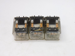 LOT OF 3 POTTER & BRUMFIELD KUP11D15 RELAY 110V