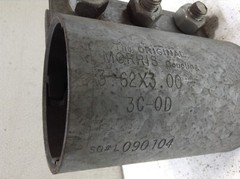 Morris Coupling 3C-OD Compression Pipe Coupling 3.62 x 3.00 (TBI)