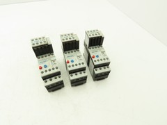 Siemens 3RU1116-1AB0 Motor Starter Contactor Relay 24V Coil 5Hp 600V Lot of 3