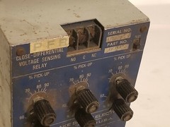 Lake Shore Electric Close-Differential Voltage Sensing Relay