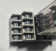 SQUARE D RELAY 8501 RS14V20 Ser C w/8501NR45 SOCKET Ser B