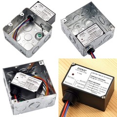 SPDT 10Amp Power Relay Module, Plastic Enclosure and Pre-Wired (AC 120V)
