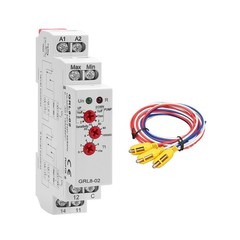 Liquid Level Control Relay GRL8-02 AC/DC 24V-240V with 5ft Detector Sensor