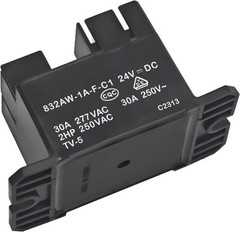 Relay 832AW 1A F C1 24VDC Heavy Duty 30A 250VAC SPDT Quick Connect HVAC Home