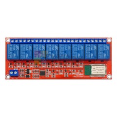 8 Channel Bluetooth Relay Module Bluetooth Mobile Phone Remote Control 5V /12V