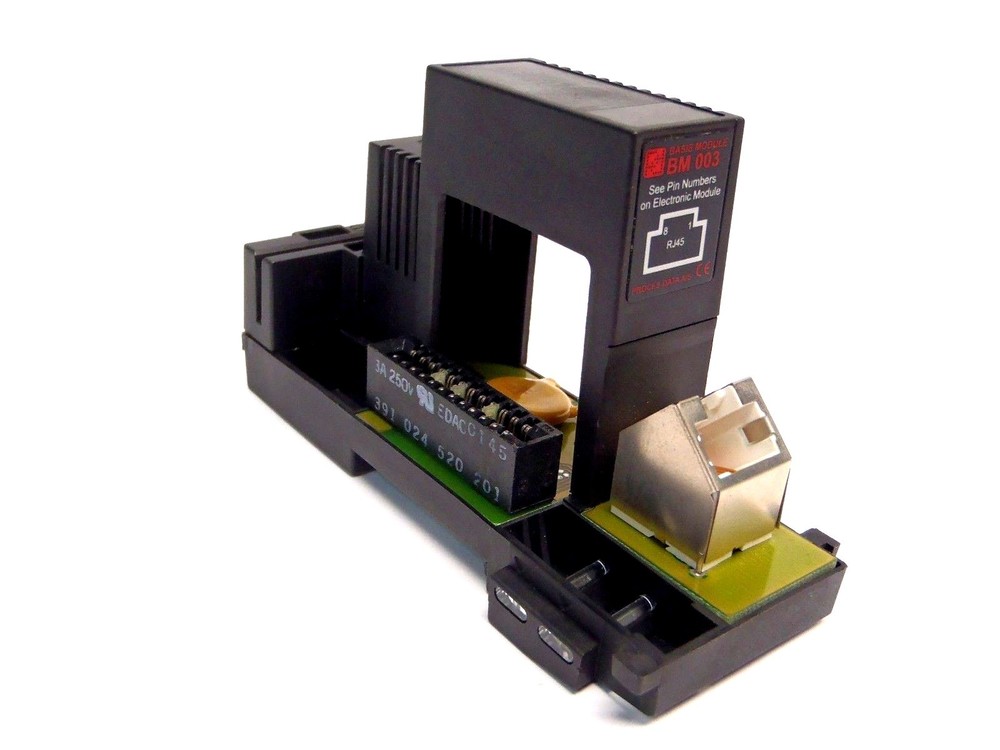 Emerson BM 003 391-024-520-201 Base Module RJ45 Ethernet 3A 250V