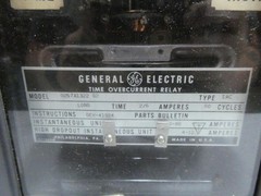 General Electric Ge Iac 257a1322 G2 Time Overcurrent Relay