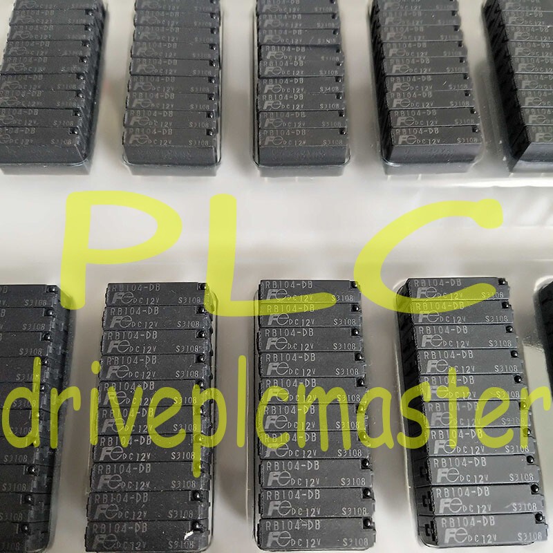 10PCS Fujistu RB104-DB DC12V 12VDC Power Relay 4 Pin New