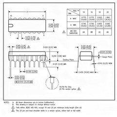 20PCS TL494C TL494CN TL494 Counter IC PWM Controller DIP16 300 kHz