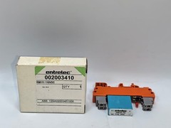 ENTRELEC 002003410 RM111 110VDC TERMINAL BLOCK ABB 1SNA020034R1000