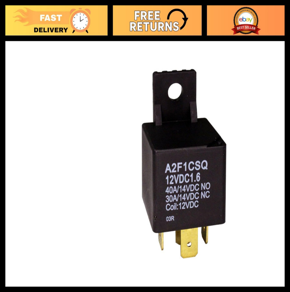 2PCS 12V DC Automotive Relay SPDT 40A – High-Performance Switch for Cars