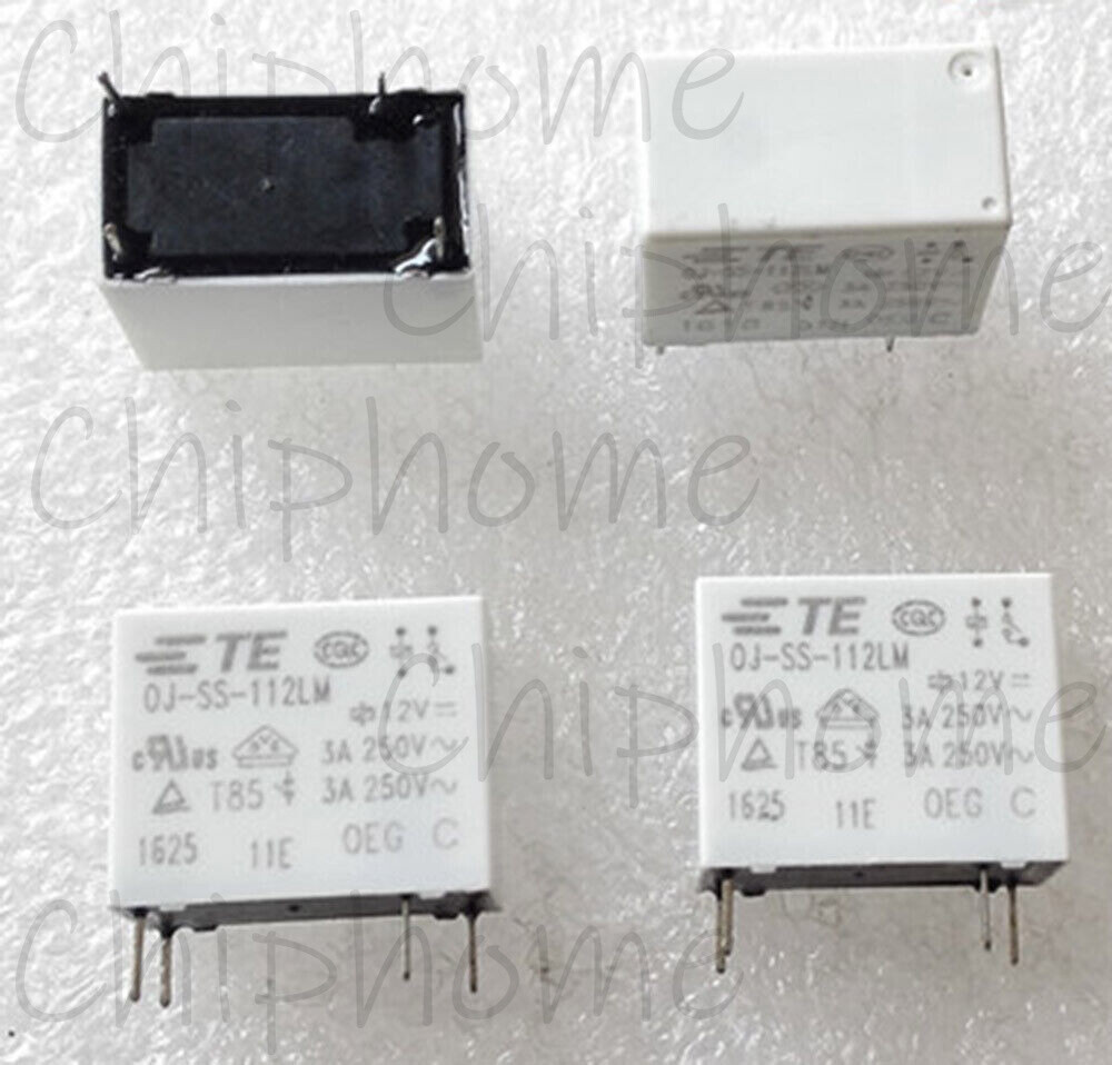 1PC OEG OJ-SS-112LM 12VDC Power Relay 4Pins