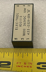 Elec-Trol R2011-3=1800 Ohms 26.5VDC 10W Reed Relay