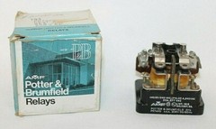 POTTER & BRUMFIELD PR7AYO 793 DPST-N 25A 208VAC Series, Panel, Non Latching