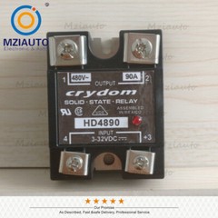 For Crydom HD4890 Solid State Relay SSR Modul Panel Mount 3-32VDC 480VAC 90A