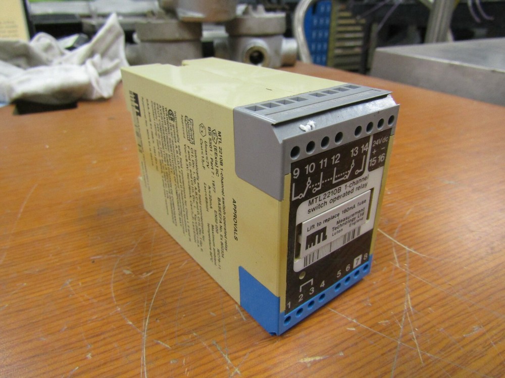 😎 NEW MEASUREMENT TECHNOLOGY MTL2210B OPERATED SWITCH RELAY 1-CHANNEL