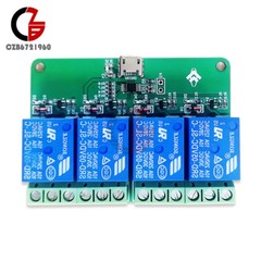 HID Drive free USB/Micro USB 1/2/4CH 5V Relay Module 10A 250V AC / 10A 30V DC