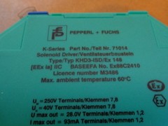 PepperL+Fuchs KHD3-ISD/EX 148 Solenoid Driver