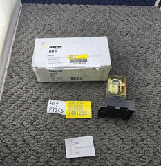 Tekmar 003: 21 Volt (AC) Coil Relay, Double Pole Double Throw Contact