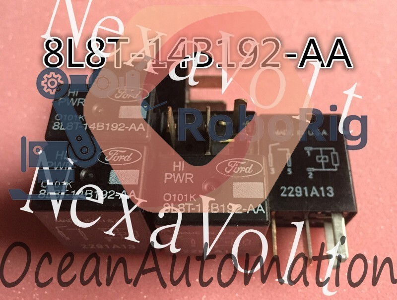 NEW 8L8T-14B192-AA Automotive Relay 4 Pins x 2PCS NEW