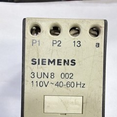 Siemens 3UN8 002 General Purpose Relay 110V AC 40-60Hz SPDT 4-Pin