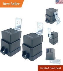 Automotive Relay 12V DC 30A 5-Pin Compatible With VF28-35F14-Z01 2-Pack