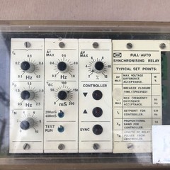 DEIF FAS-2N SYNCHRONIZING RELAY