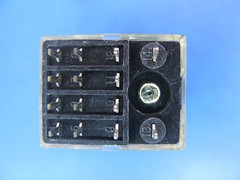 (1) STRUTHERS-DUNN C281XDX103 24 VDC 4PDT 120 AC/32 VDC 3 AMP RELAY