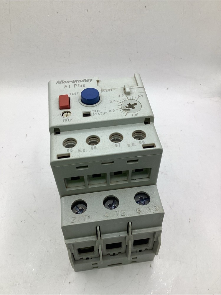 Allen Bradley 193-ED1CB E1 Plus Series C Overload Relay, 1.0-5.0 Amp Used
