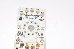 Allen Bradley 700-HN101 Ser. C 11-Pin Relay Socket Base 10A 300/400 VAC